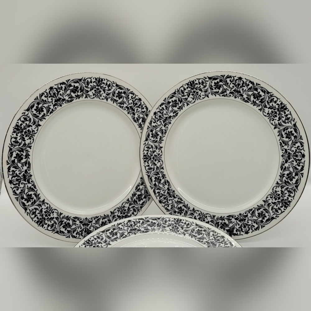 Ekco Baronesse Prudence 328 Dinner Plates Set of 5​​ - Picture 3 of 6